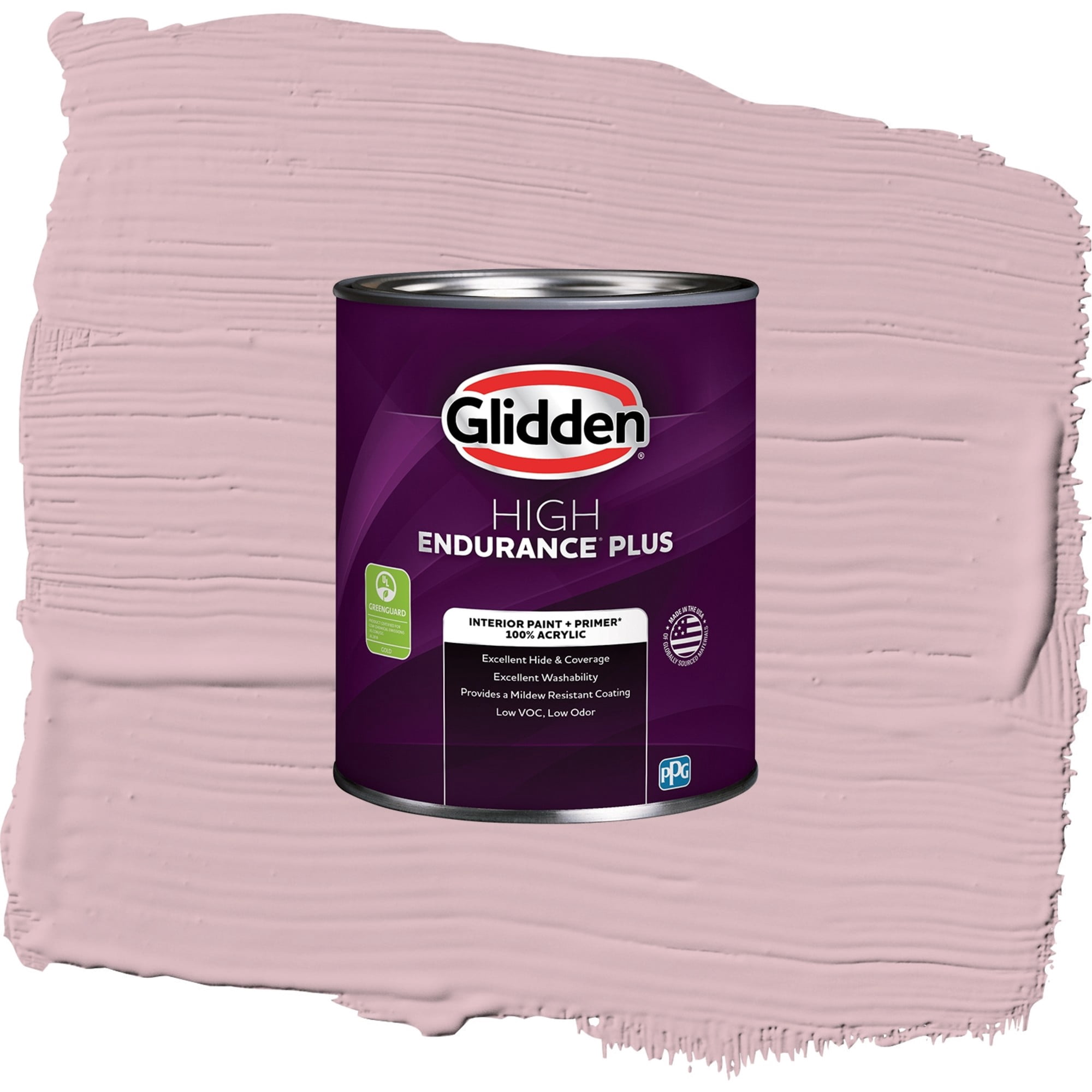 Glidden High Endurance Plus Nostalgia Flat Interior Paint and Primer, 1 Quart