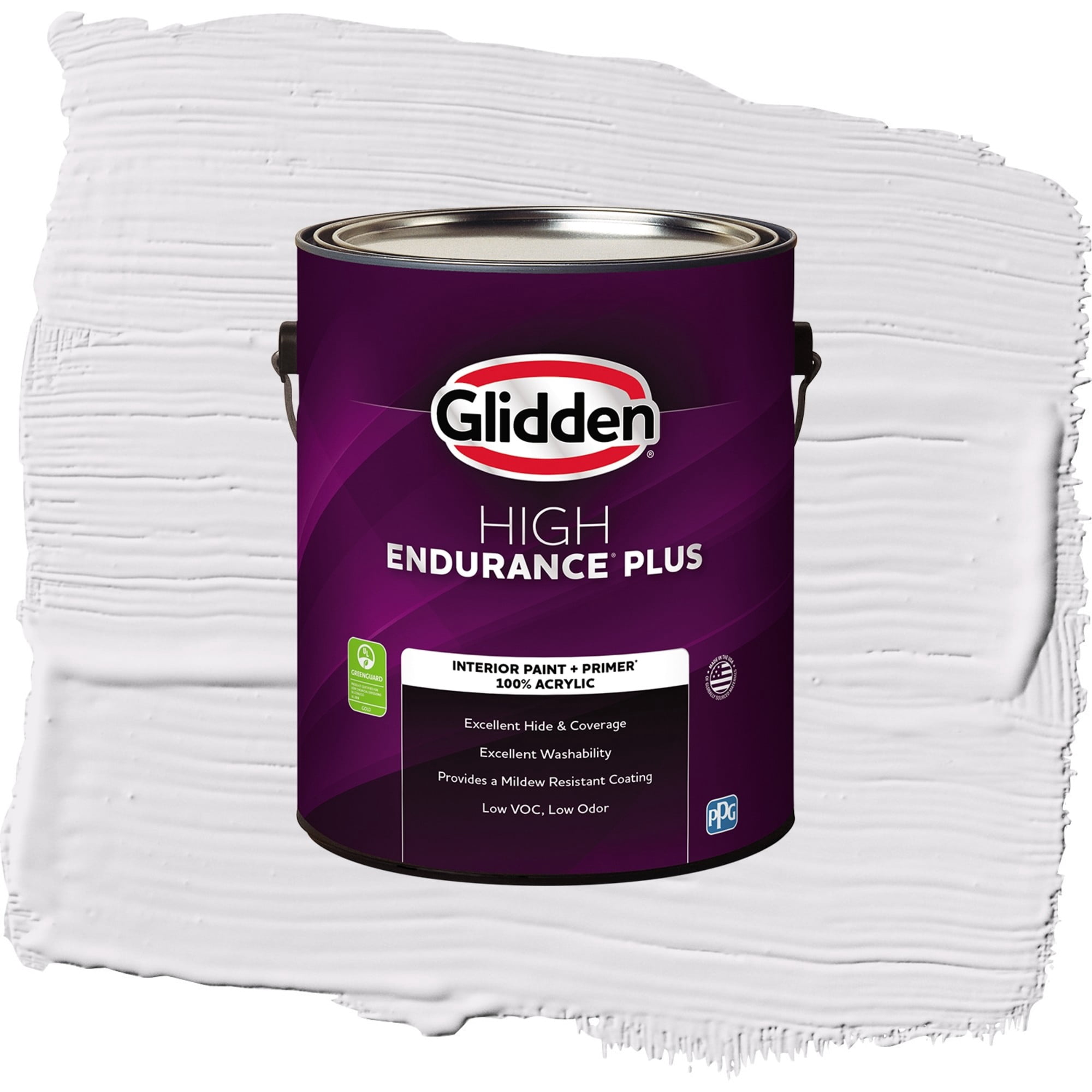 Glidden HEP Orchid Blossom / Purple, Semi-Gloss Interior Paint with Primer, 1 Gallon