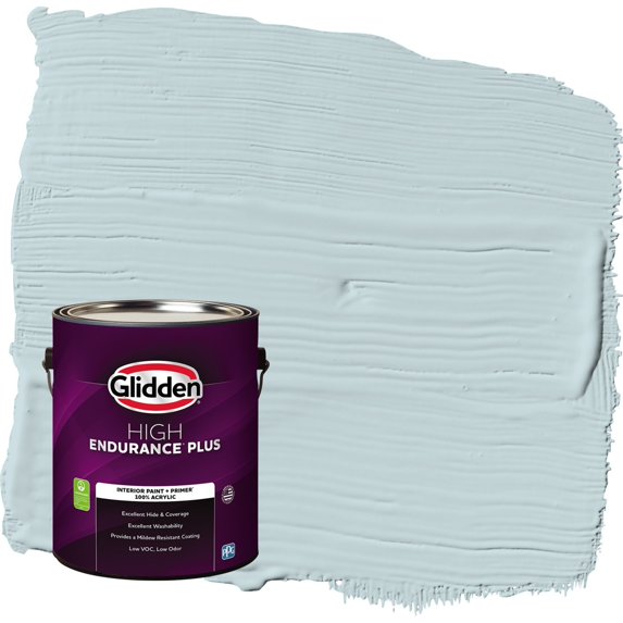 Glidden HEP Scandinavian Sky / Blue, Semi-Gloss Interior Paint with Primer, 1 Gallon