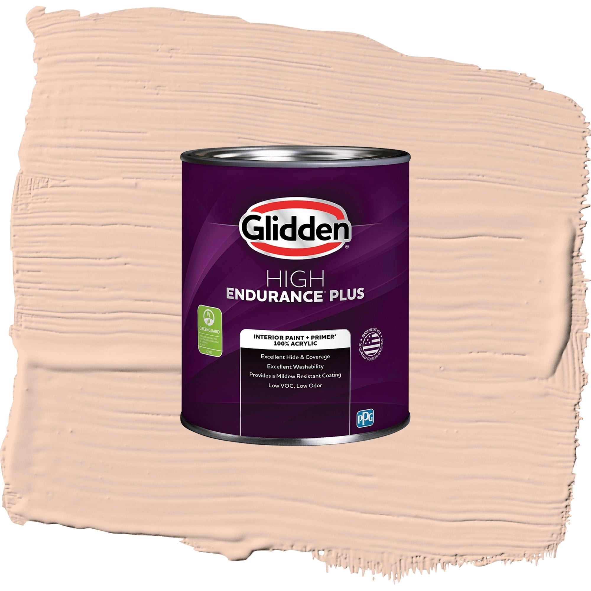 Glidden High Endurance Plus Scotchtone Semi Gloss Interior Paint and Primer, 1 Quart