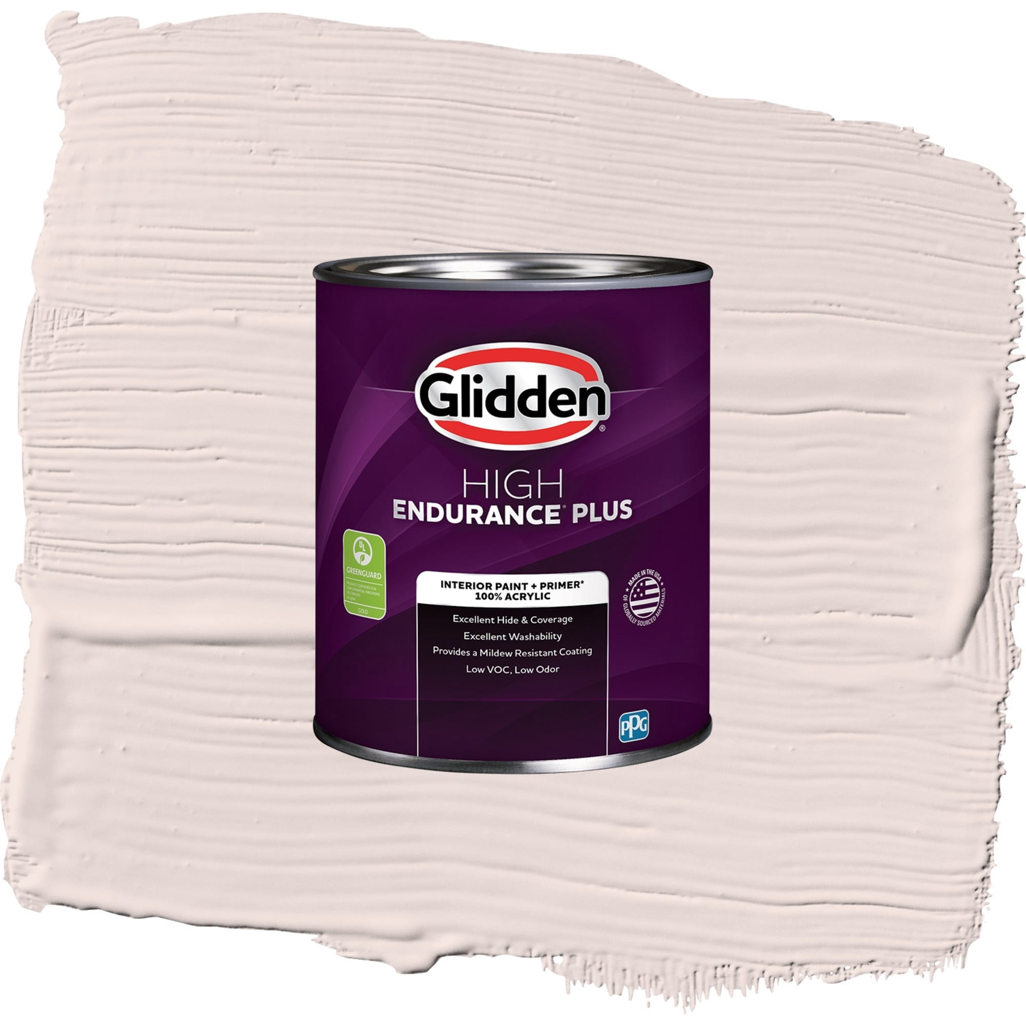 Glidden HEP Sea Anemone / Pink, Eggshell Interior Paint with Primer, 1 Quart