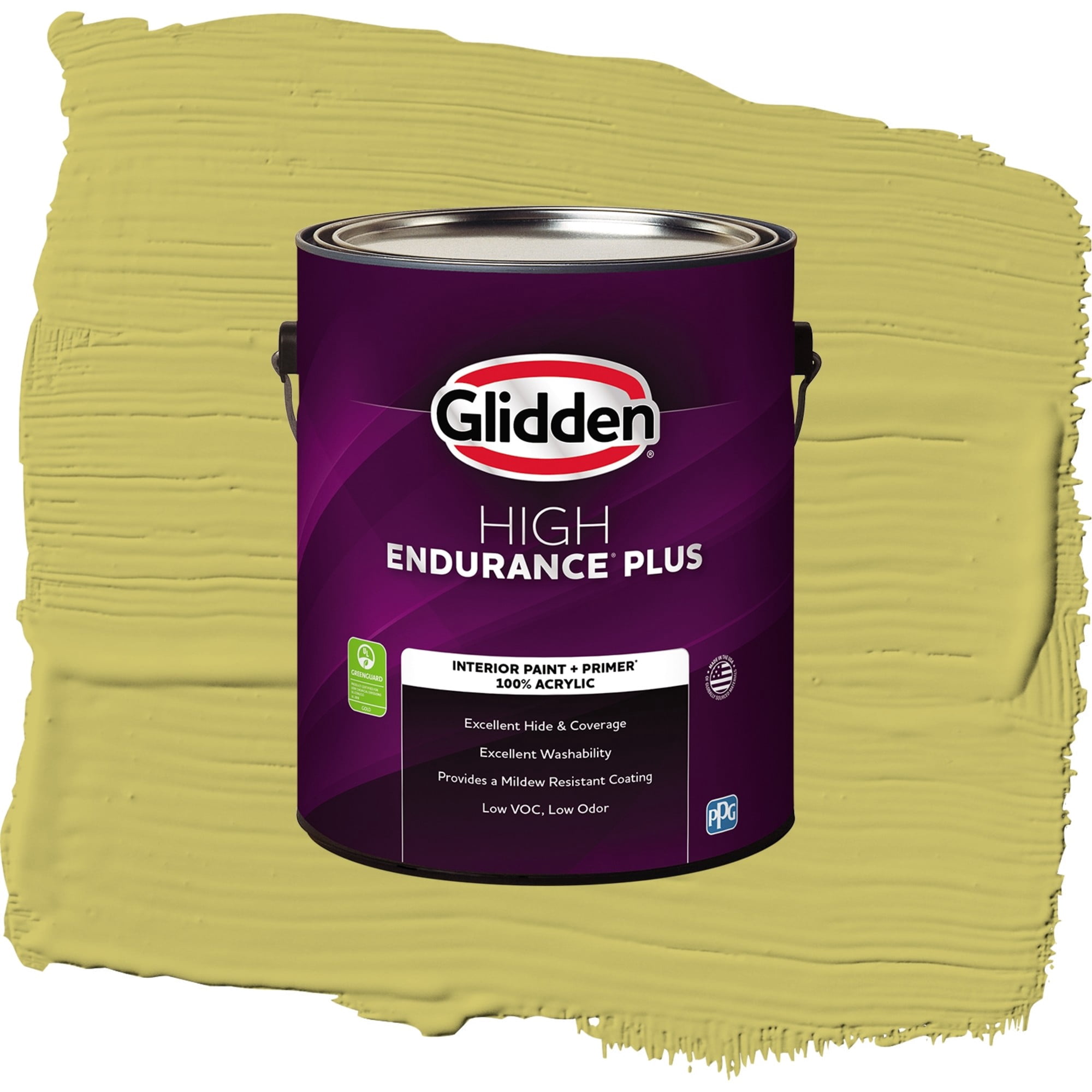 Glidden High Endurance Plus Secret Safari Eggshell Interior Paint and Primer, 1 Gallon