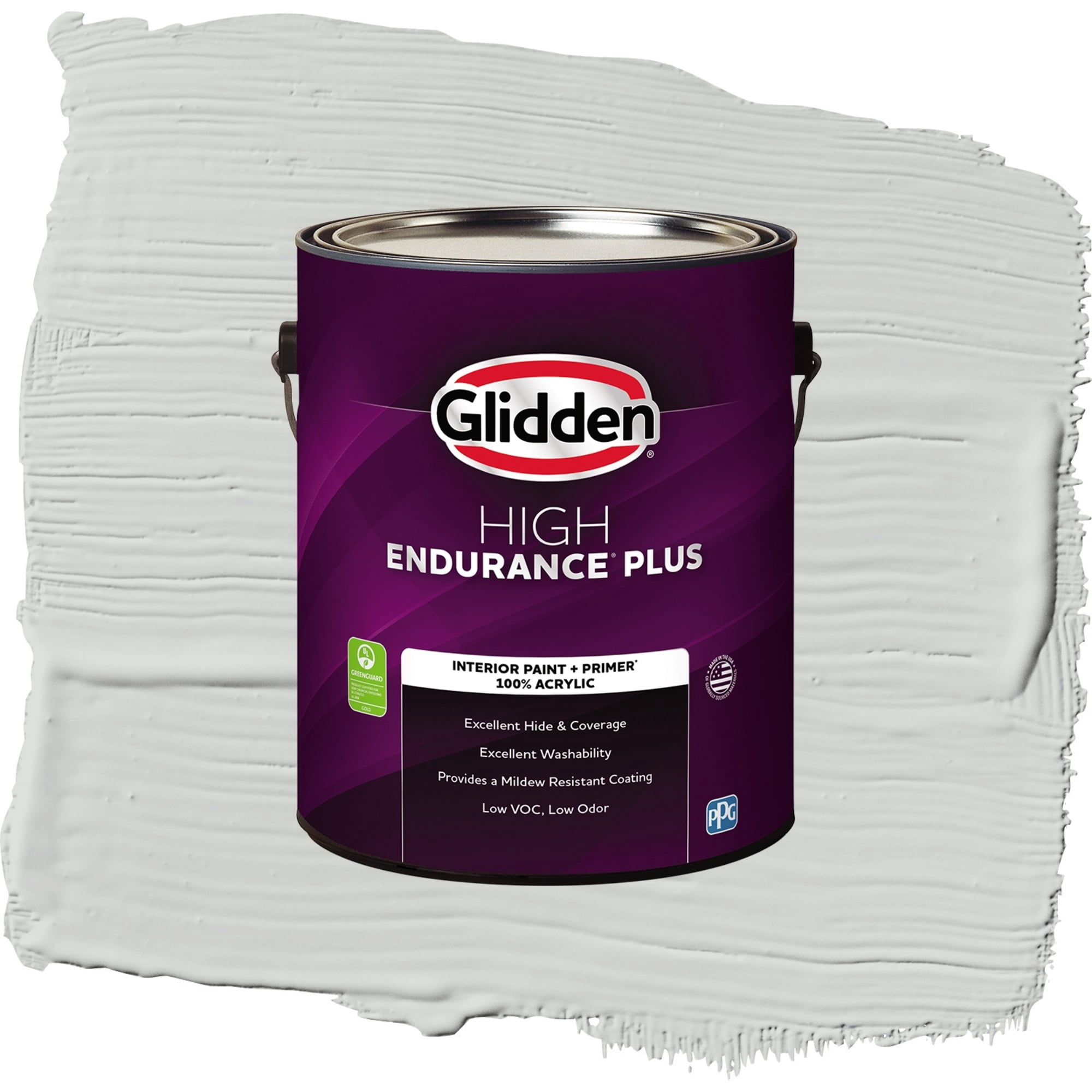 Glidden High Endurance Plus Tornado Flat Interior Paint and Primer, 1 Gallon