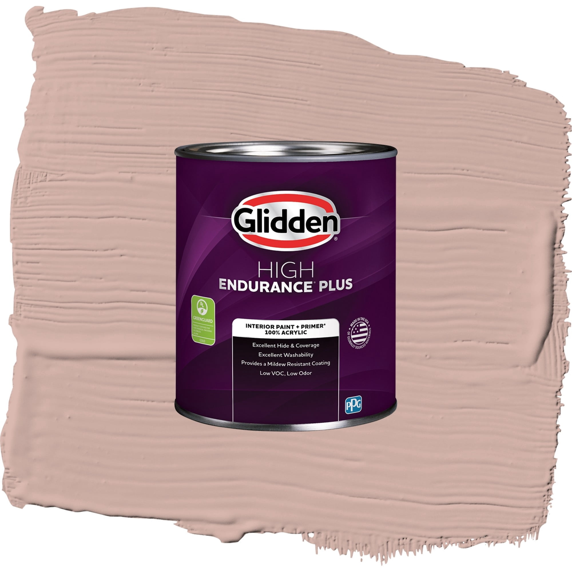 Glidden High Endurance Plus Velveteen Crush Eggshell Interior Paint and Primer, 1 Quart