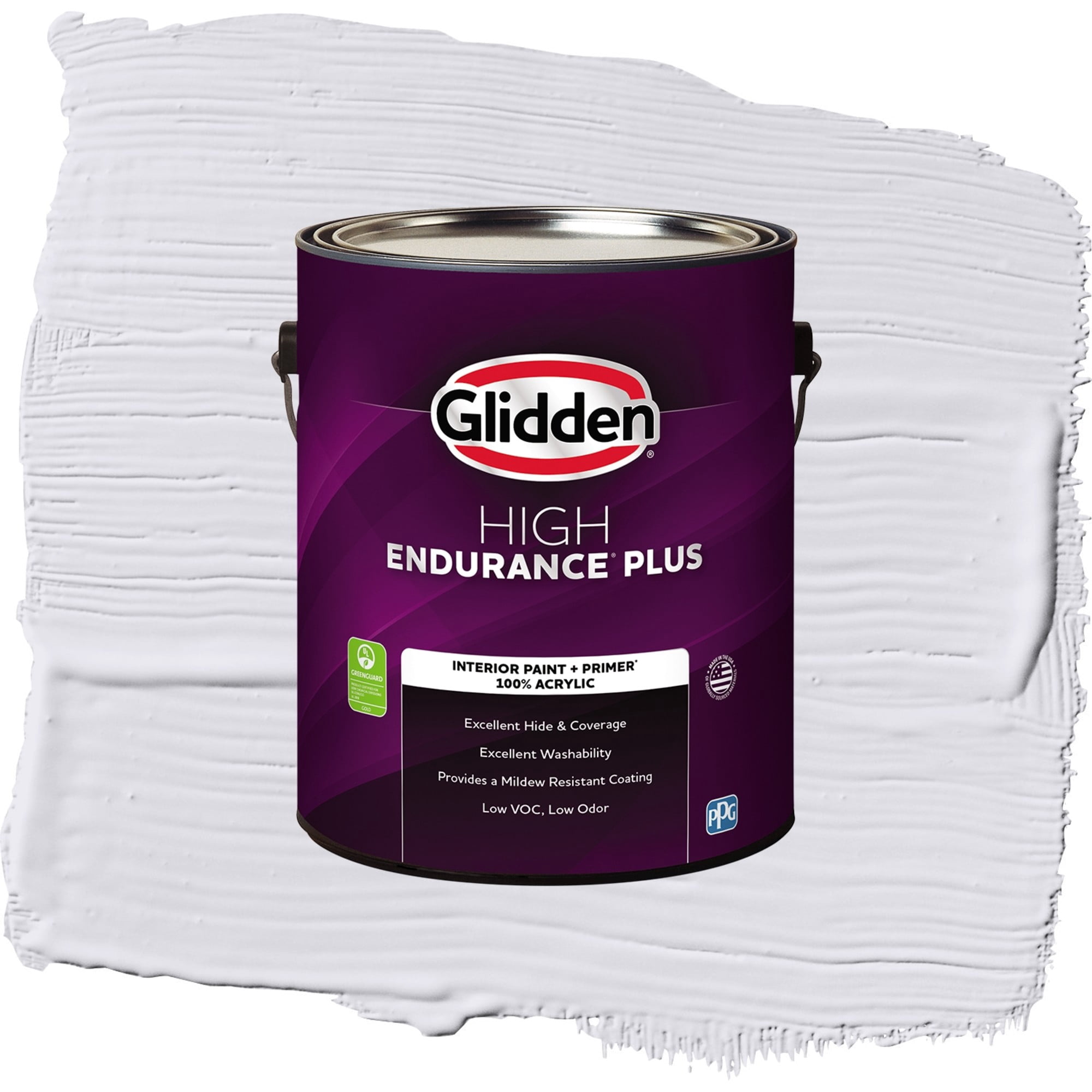 Glidden High Endurance Plus Violet Echo Interior Flat Paint & Primer 1 Gallon