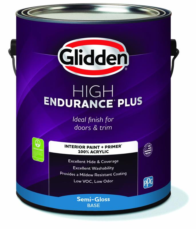Glidden HEP Interior Paint and Primer, Cabin Fever, Semi Gloss, 1