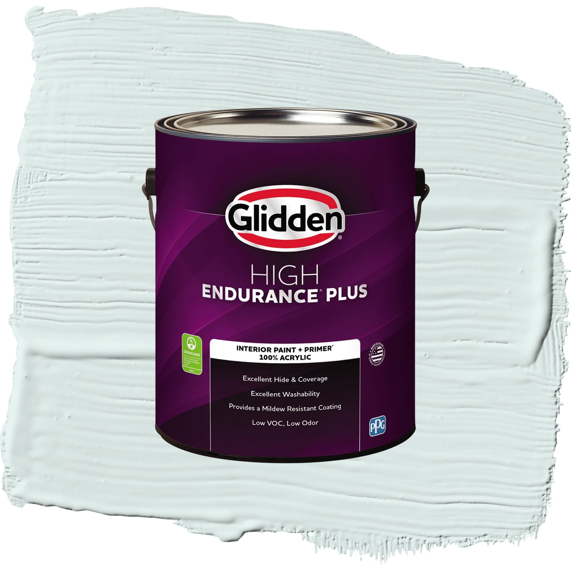Glidden High Endurance Plus Jack Frost Eggshell Interior Paint and Primer, 1 Gallon