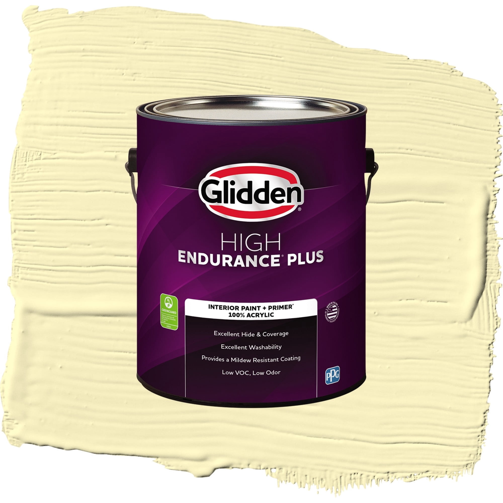 Glidden High Endurance Plus Joyful Semi Gloss Interior Paint and Primer, 1 Gallon