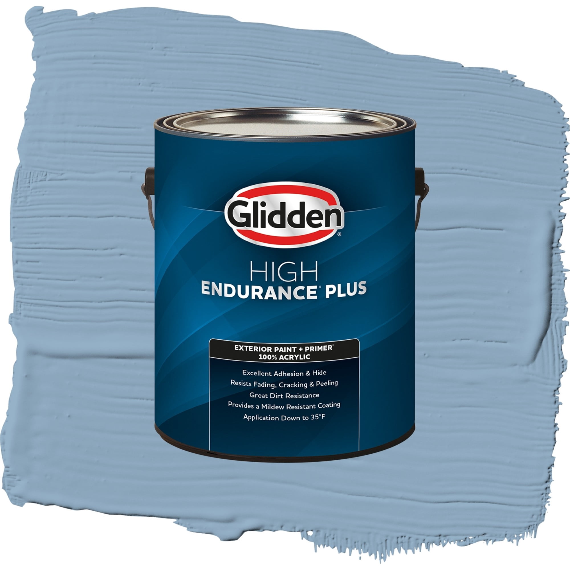 Glidden High Endurance Plus Kaleidoscope Satin Exterior Paint and Primer, 1 Gallon