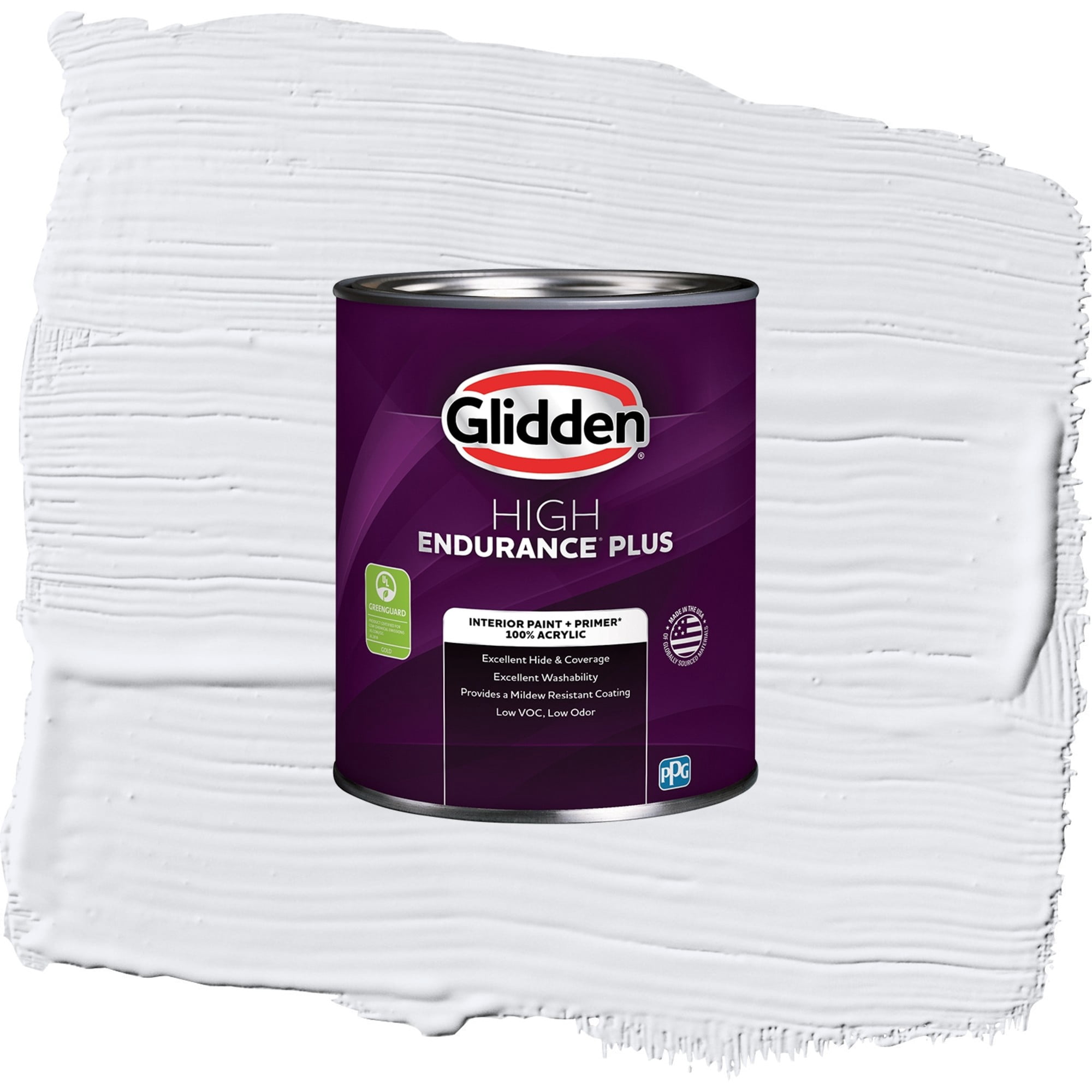 Glidden High Endurance Plus Little Dipper Eggshell Interior Paint and Primer, 1 Quart