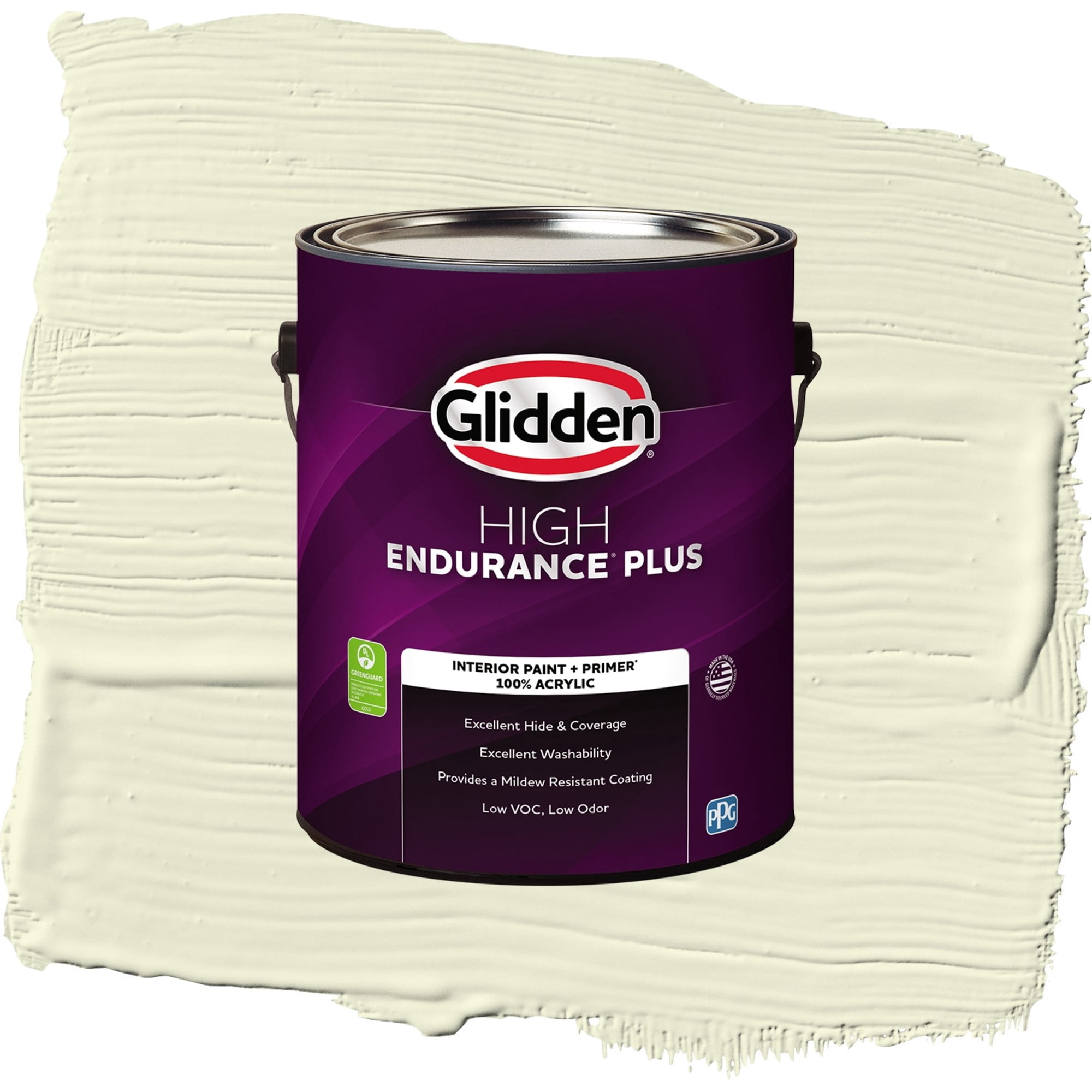 Glidden High Endurance Plus Magical Melon Semi Gloss Interior Paint and Primer, 1 Gallon