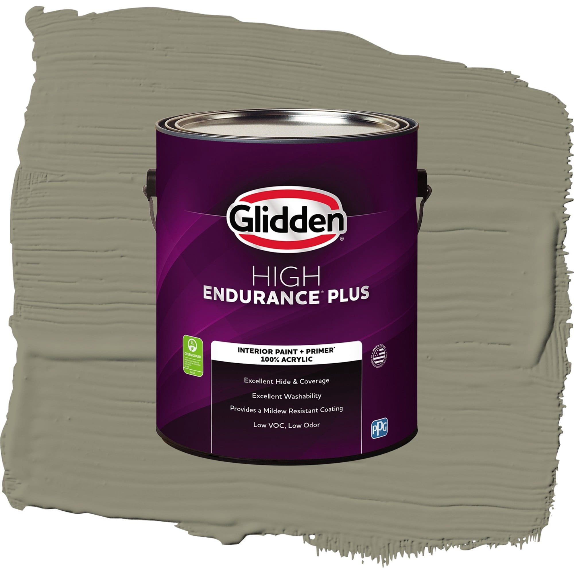 Glidden High Endurance Plus Meander Semi Gloss Interior Paint and Primer, 1 Gallon