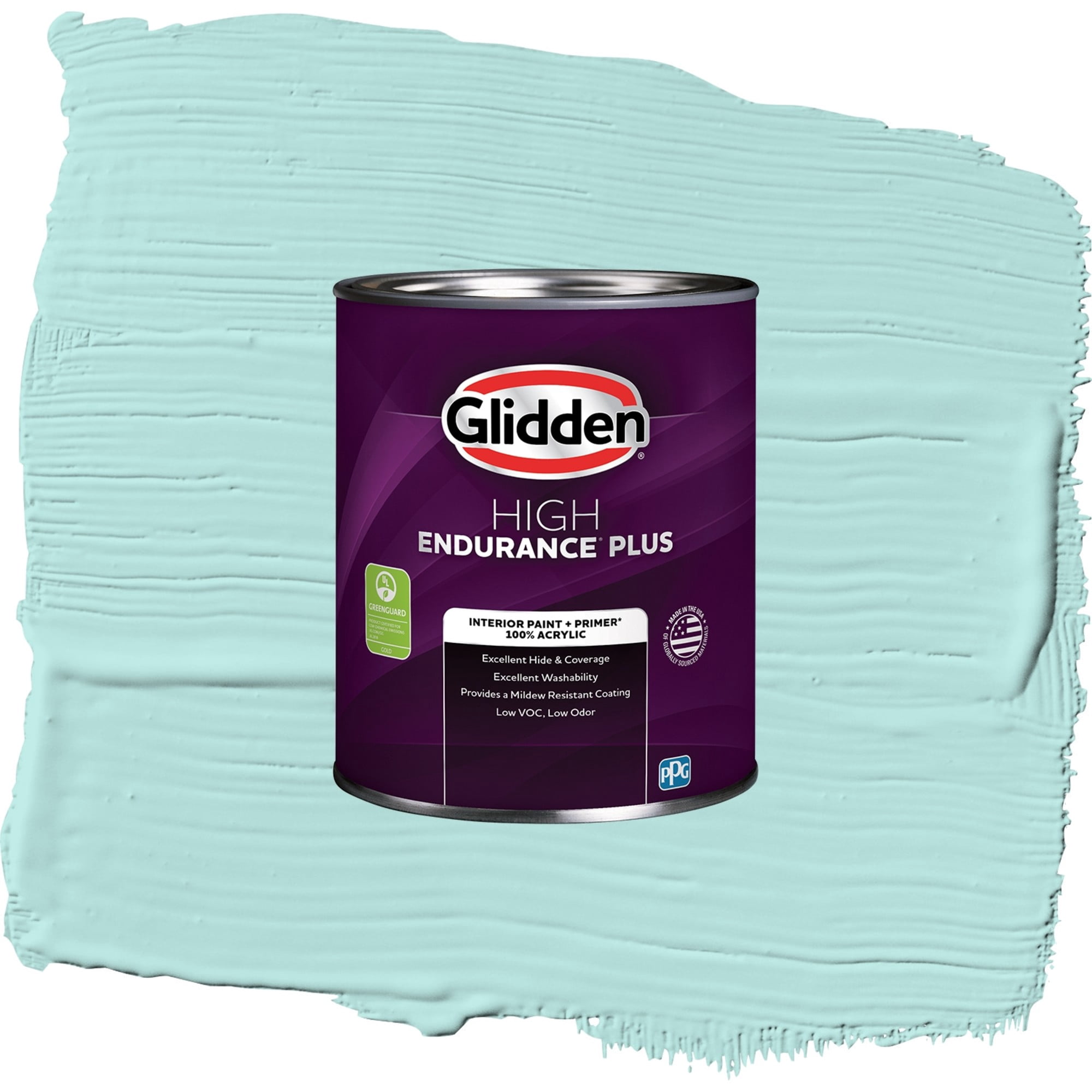Glidden High Endurance Plus Minerva Eggshell Interior Paint and Primer, 1 Quart