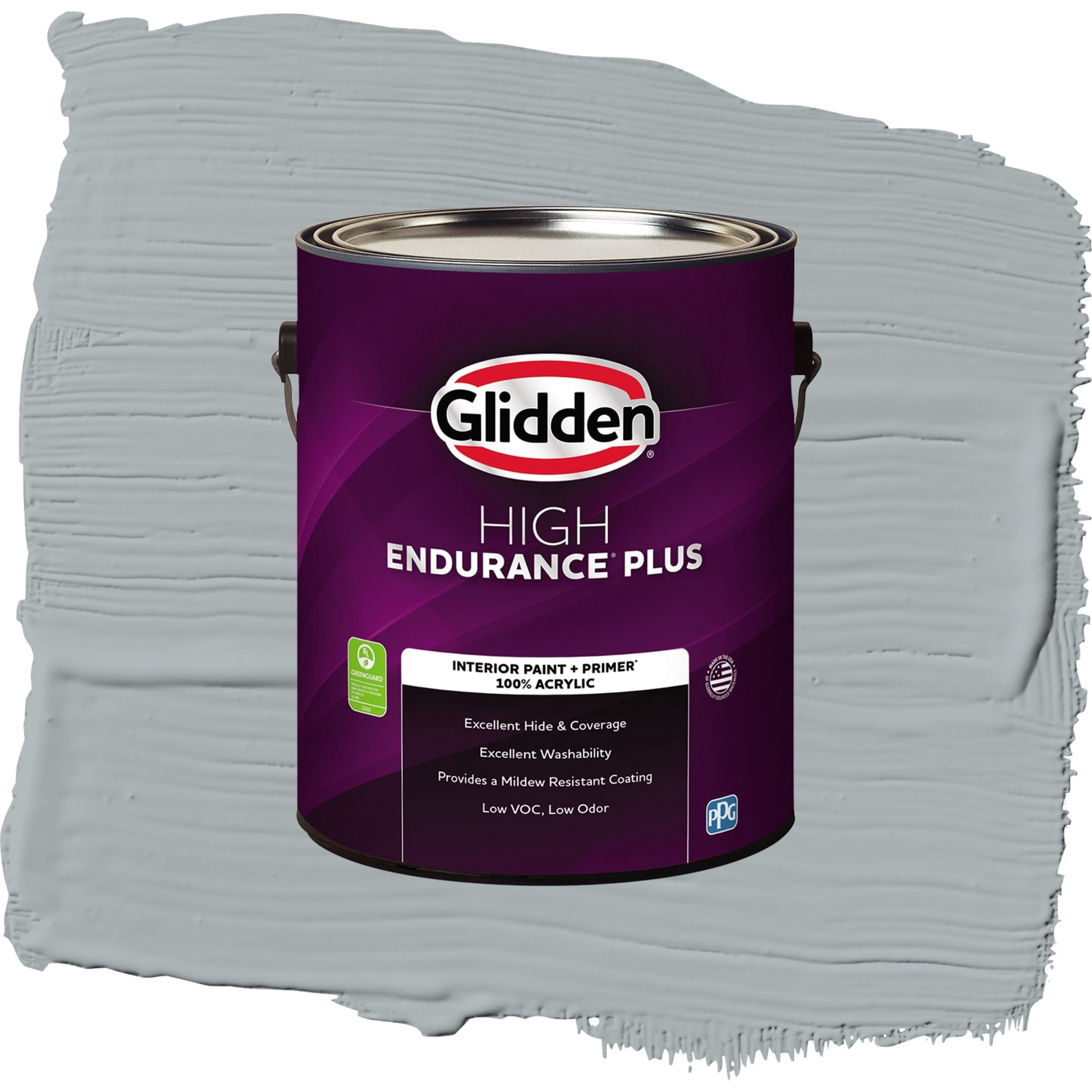 Glidden High Endurance Plus Mirror Mirror Semi Gloss Interior Paint and Primer, 1 Gallon