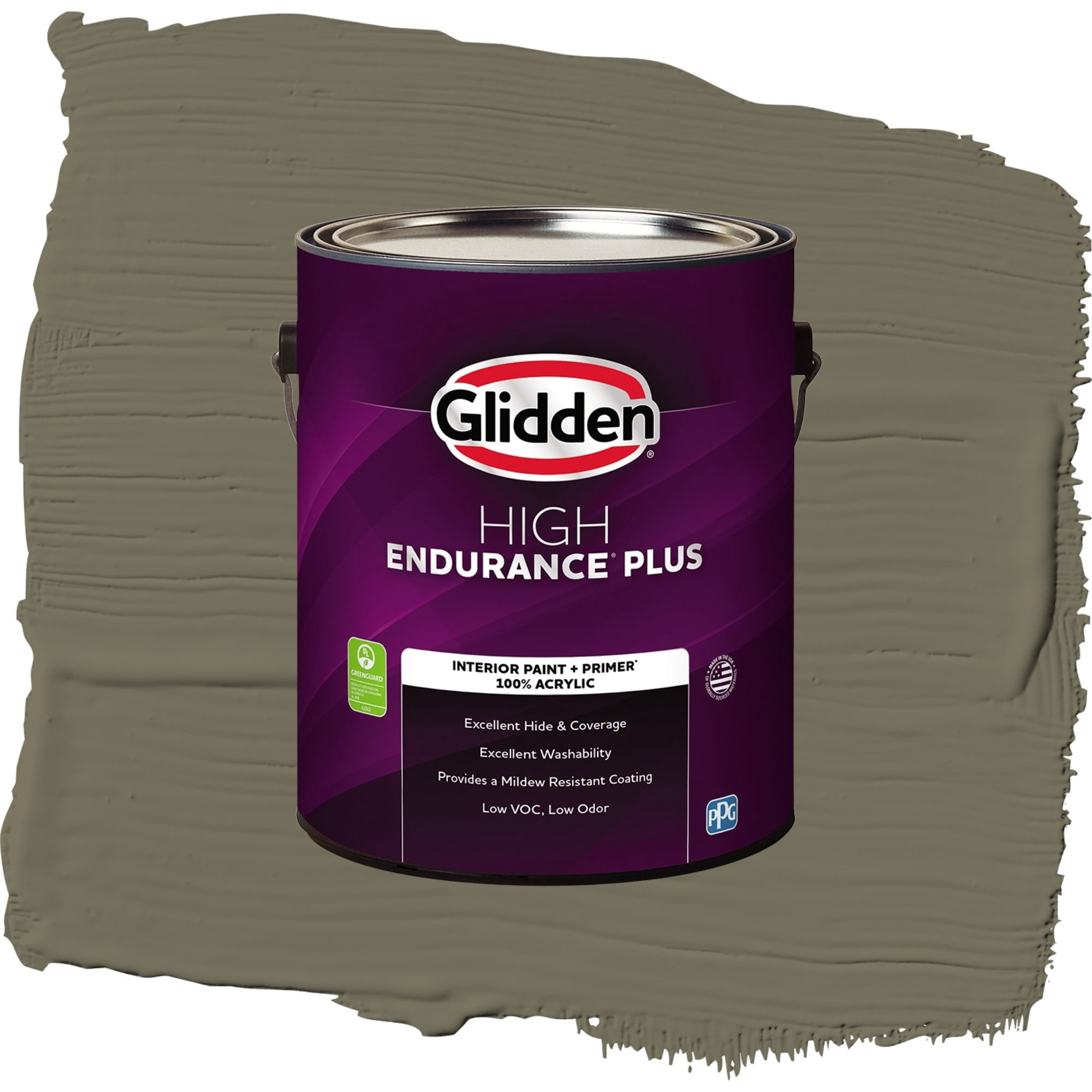 Glidden High Endurance Plus Momentum Eggshell Interior Paint and Primer, 1 Gallon