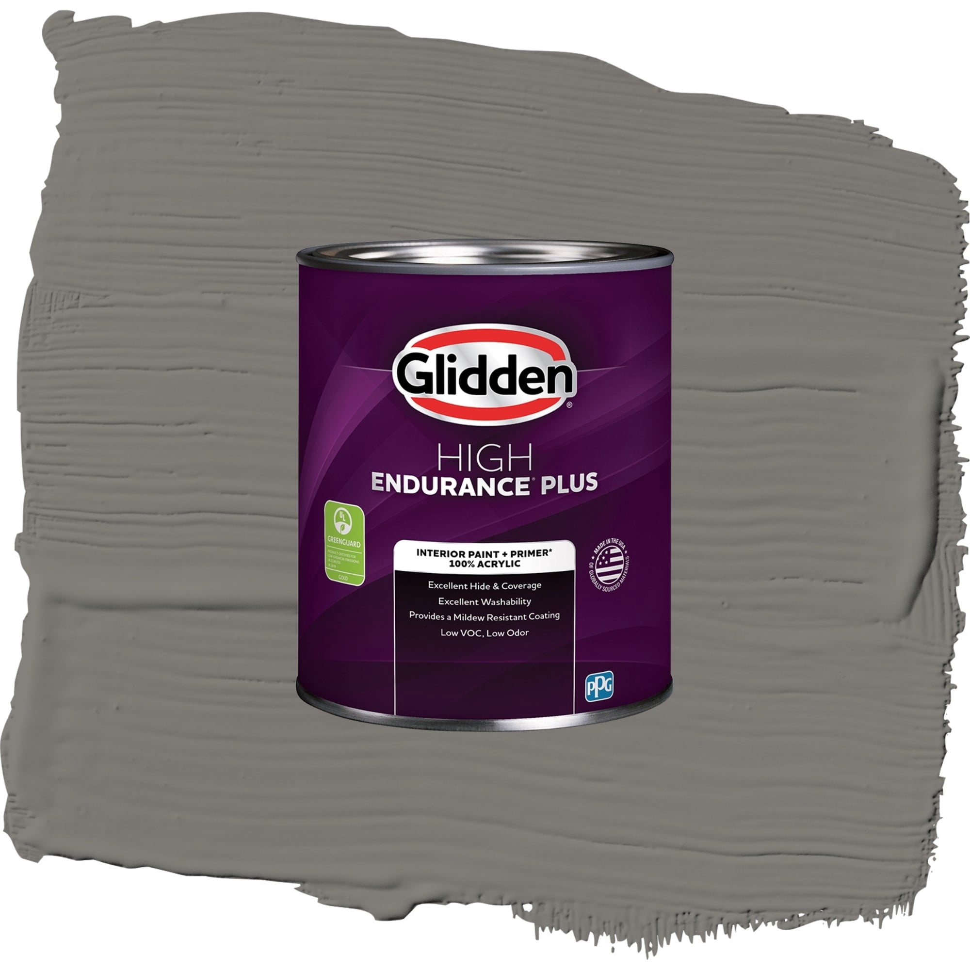 Glidden High Endurance Plus On The Edge Eggshell Interior Paint and Primer, 1 Quart