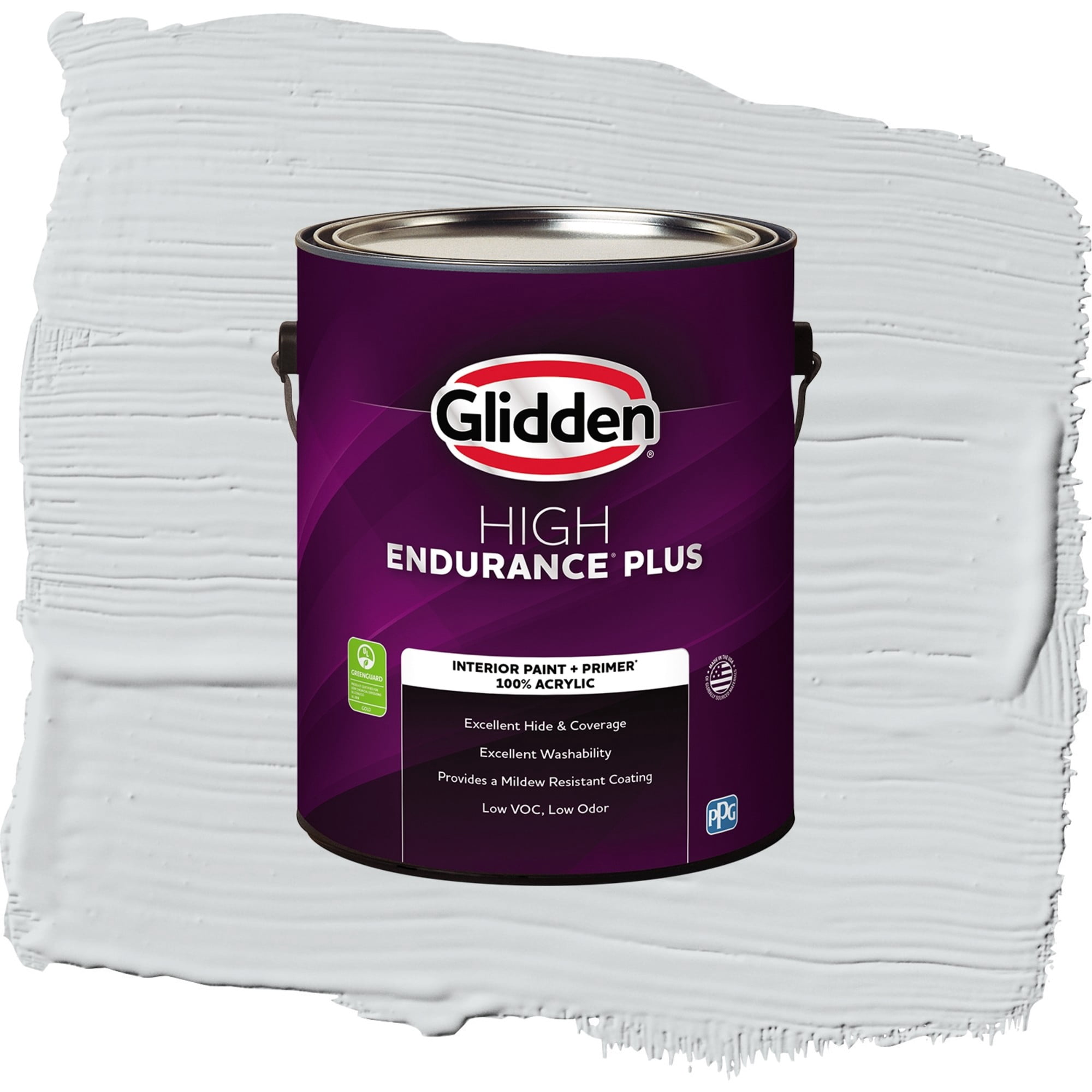 Glidden High Endurance Plus Peregrine Flat Interior Paint and Primer, 1 Gallon