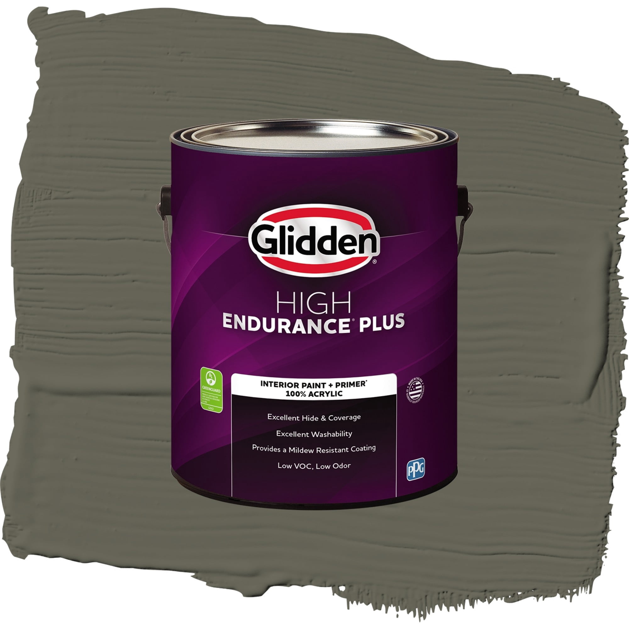 Glidden High Endurance Plus Plunge Pool Semi Gloss Interior Paint and Primer, 1 Gallon