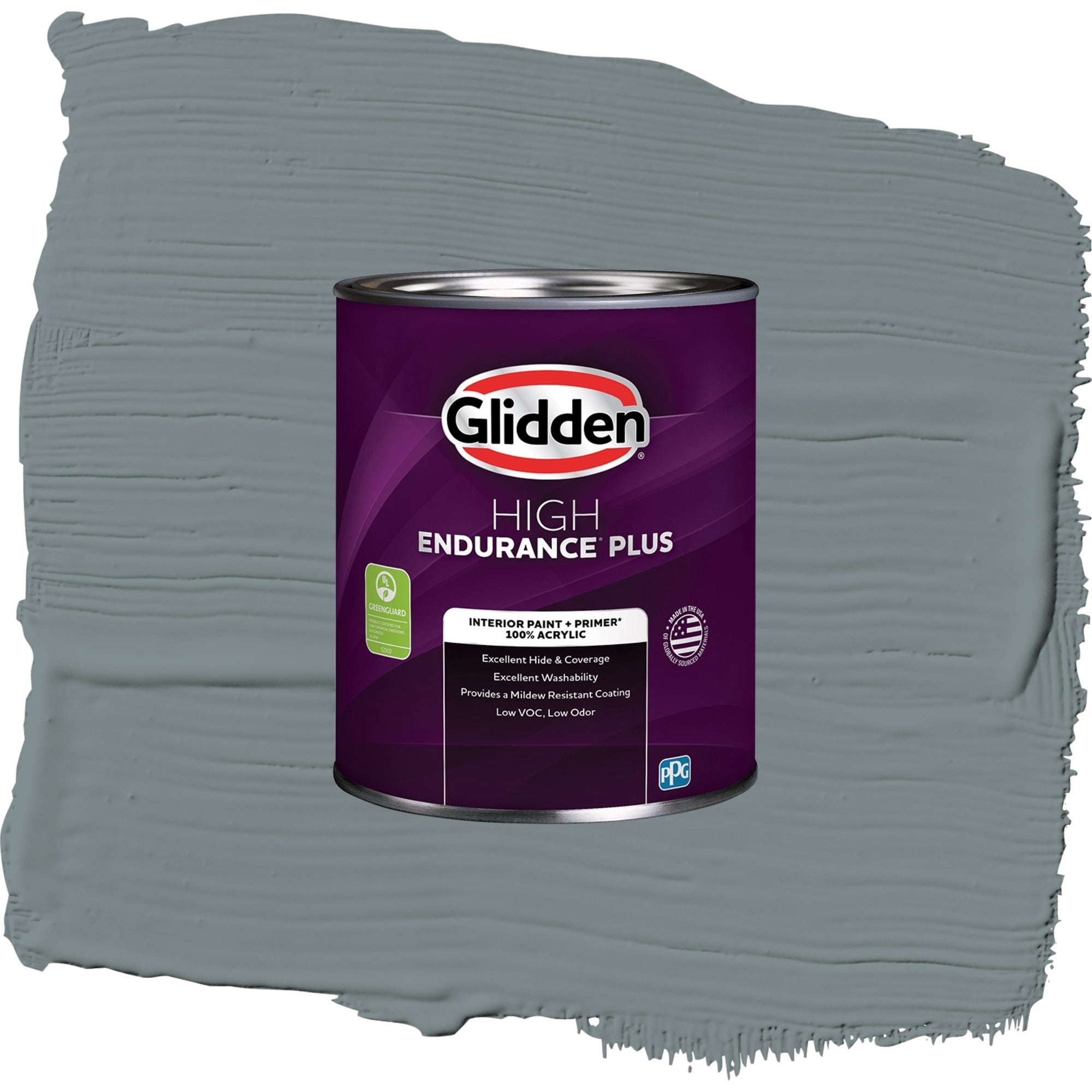 Glidden High Endurance Plus Rough Ride Flat Interior Paint and Primer, 1 Quart