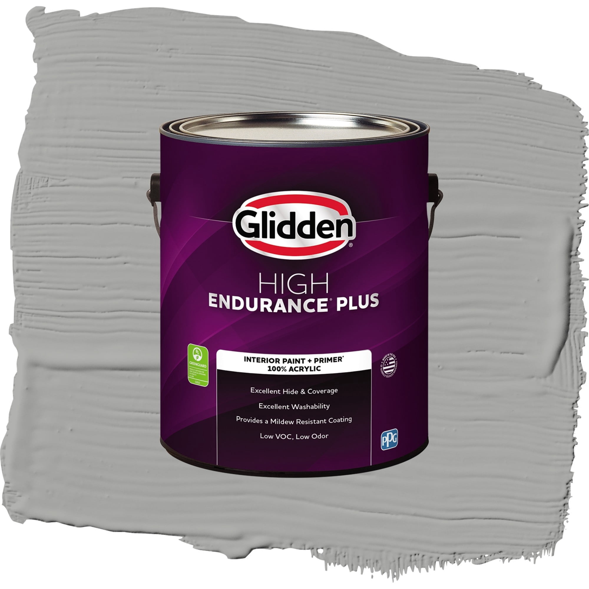 Glidden High Endurance Plus Statue Garden Semi Gloss Interior Paint and Primer, 1 Gallon