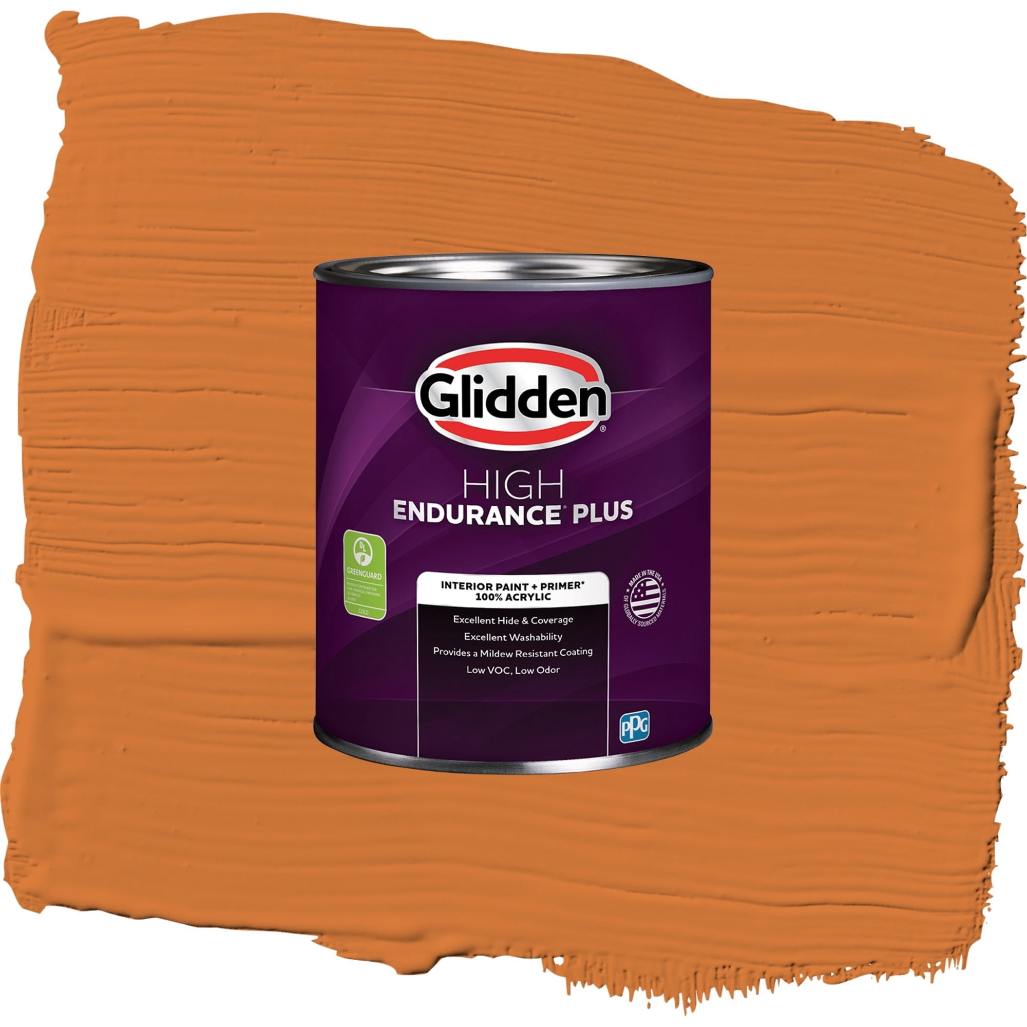 Glidden High Endurance Plus Tiger Tail Flat Interior Paint and Primer, 1 Quart