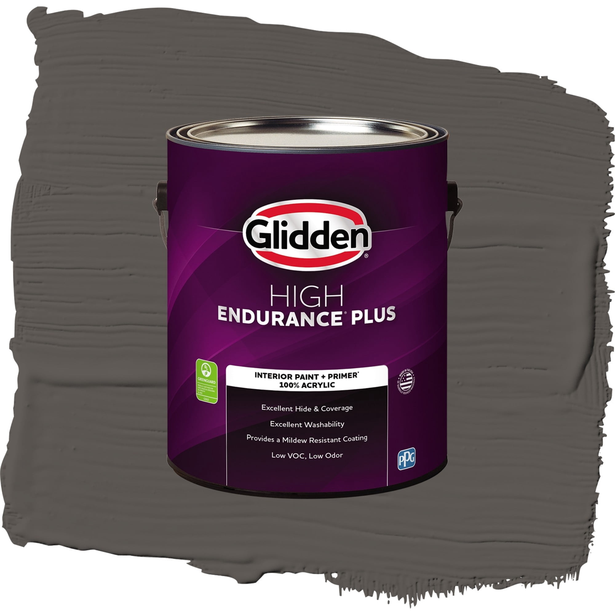 Glidden High Endurance Plus Undercover Semi Gloss Interior Paint and Primer, 1 Gallon