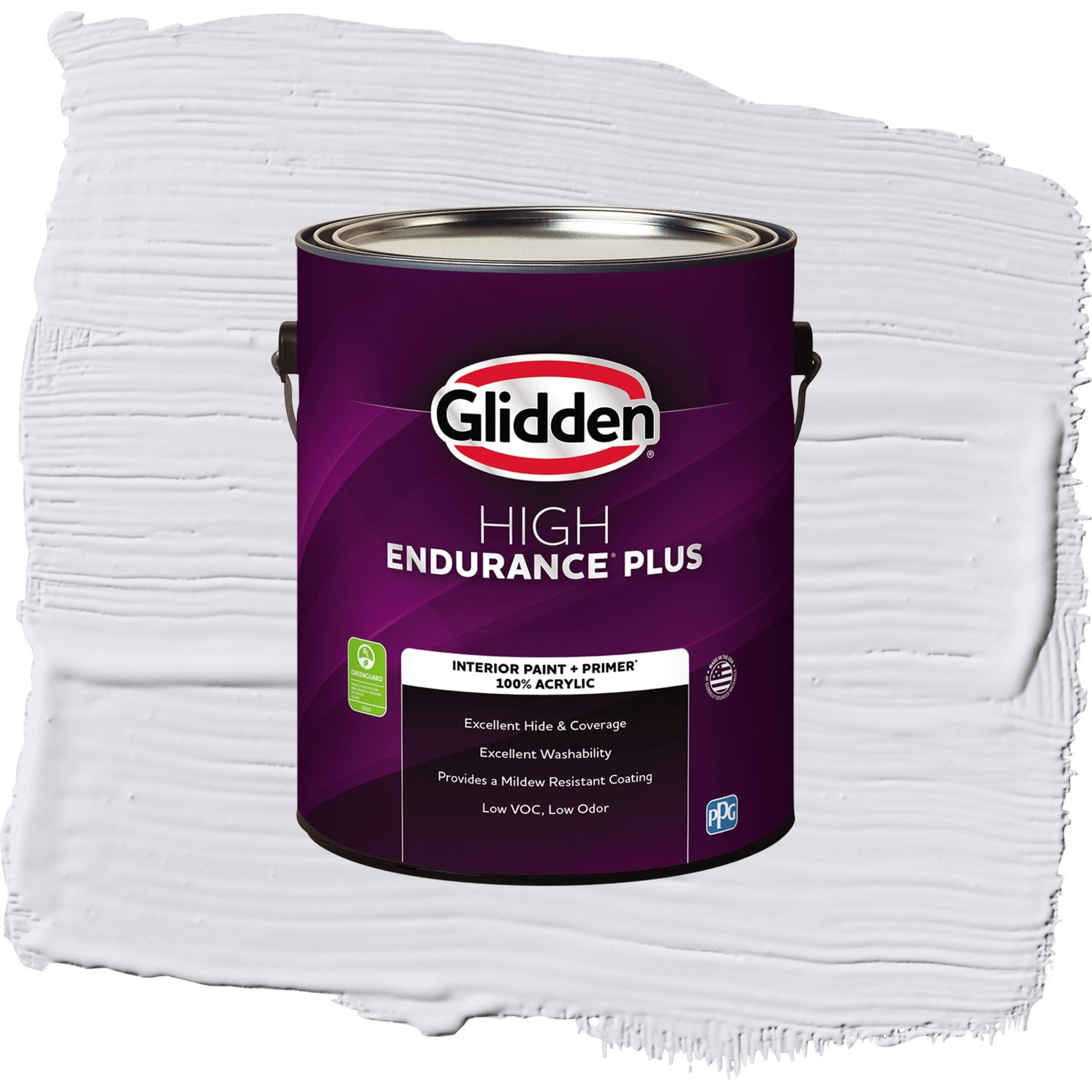 Glidden High Endurance Plus Wayward Winds Eggshell Interior Paint and Primer, 1 Gallon