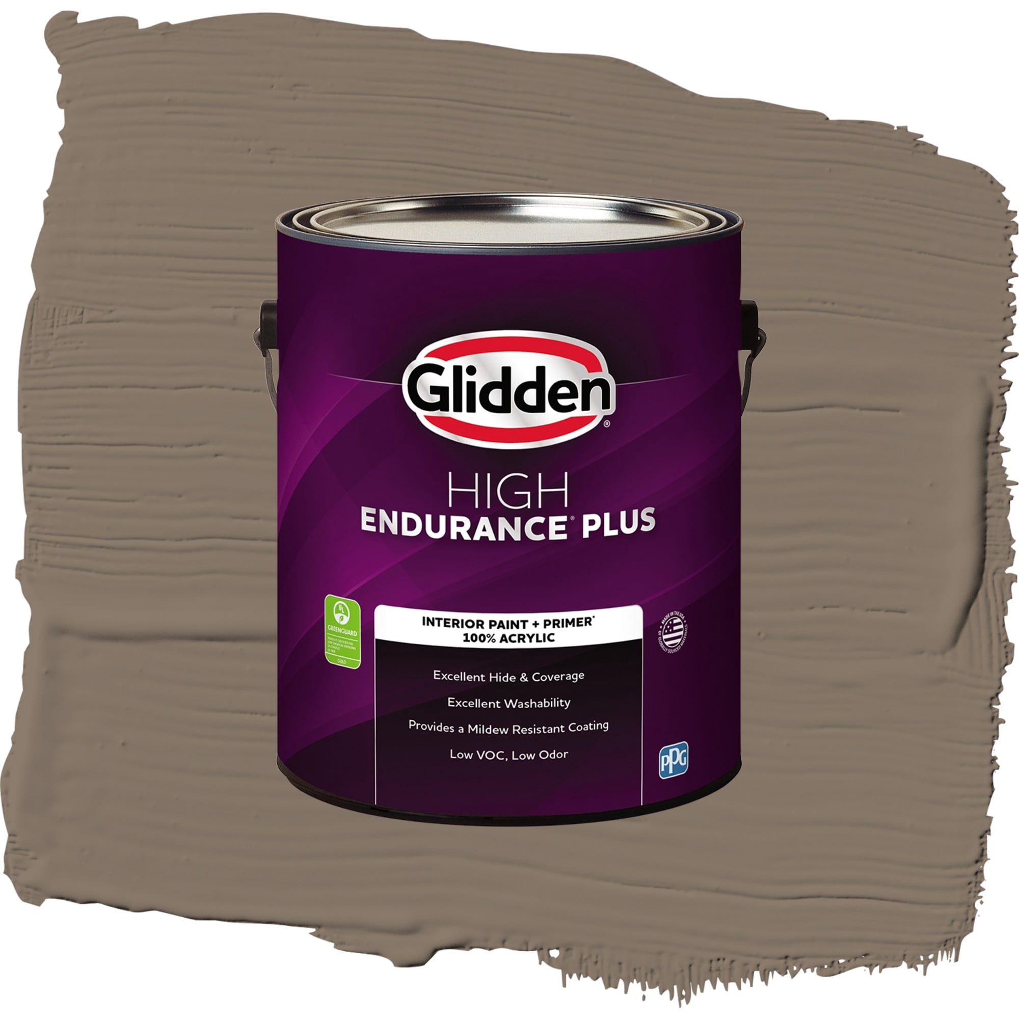 Glidden High Endurance Plus Wicker Basket Eggshell Interior Paint and Primer, 1 Gallon