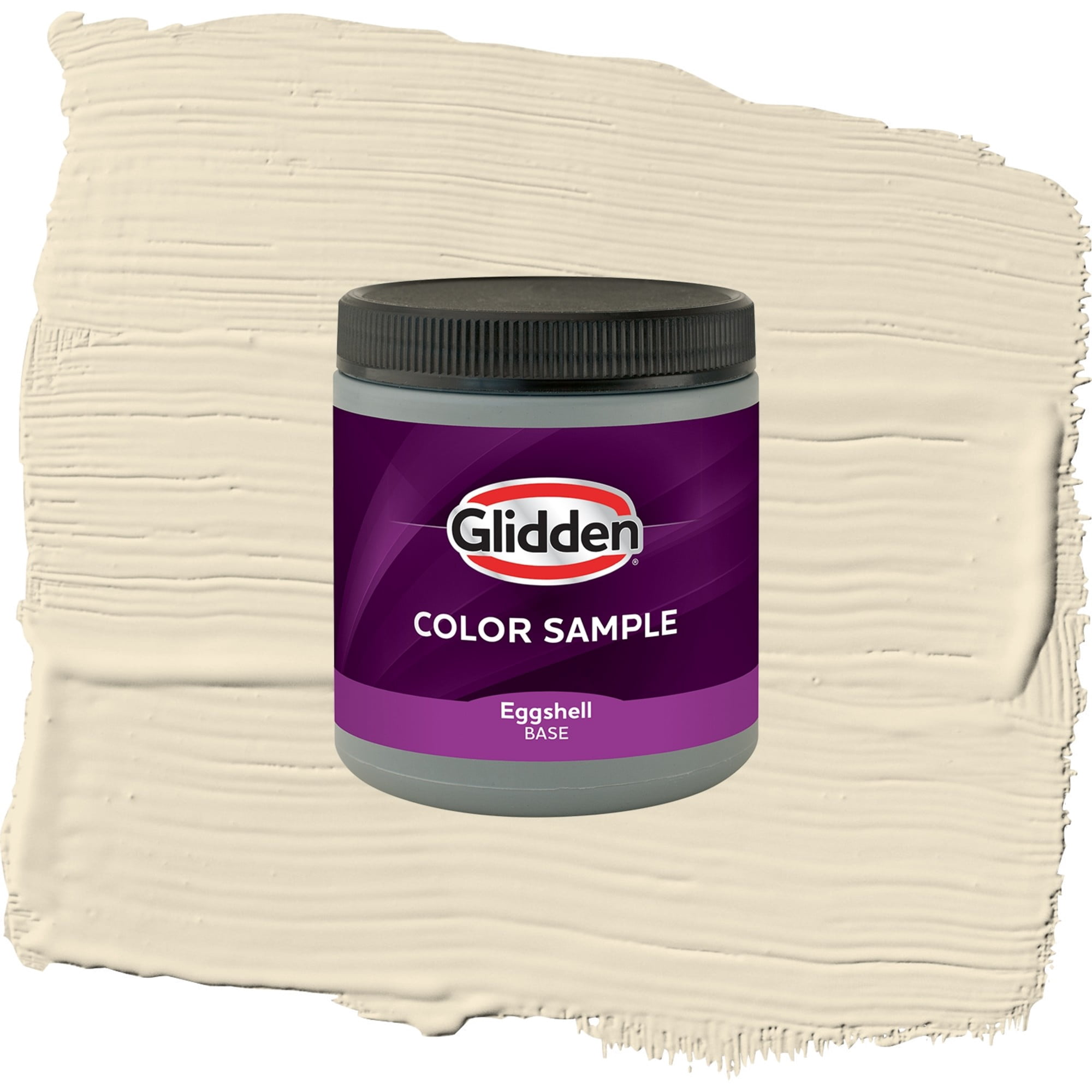 Glidden Heavy Cream Satin Interior Paint Color Sample, 1/2 Pint ...