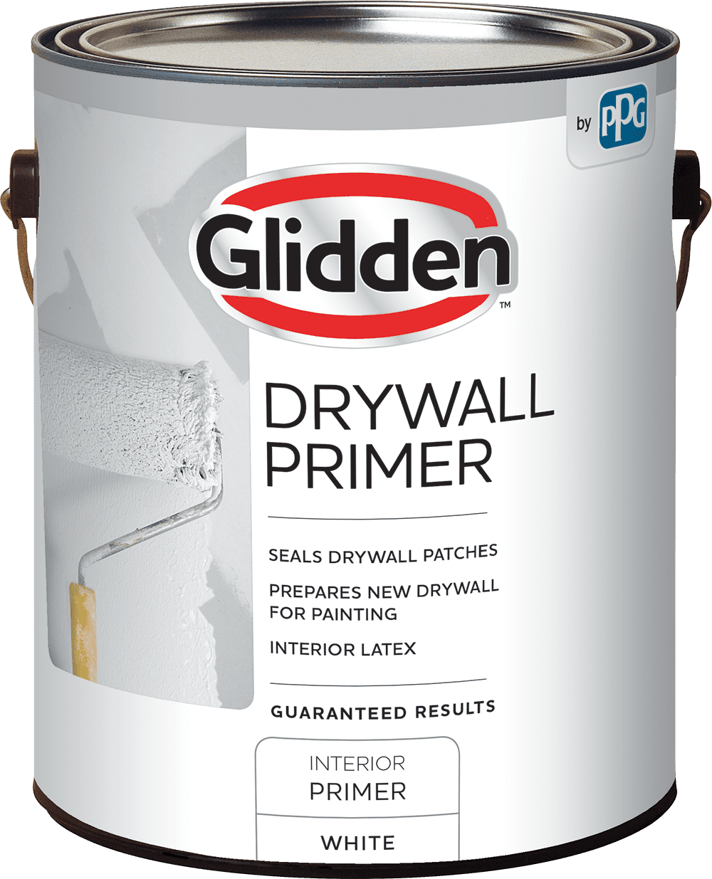 Glidden Interior Drywall Primer Flat, White, 1 Gallon