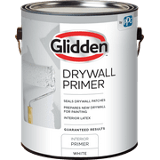 Glidden Interior Drywall Primer Flat, White, 1 Gallon