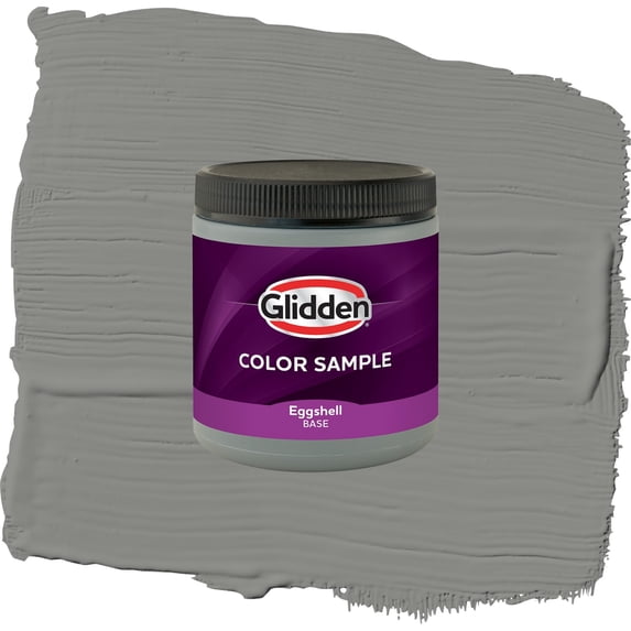 Glidden Interior Paint Color Sample Downpour Satin, 8 oz