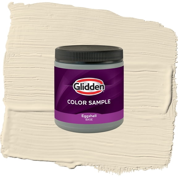 Glidden Interior Paint Color Sample Heavy Cream Satin, 8 oz