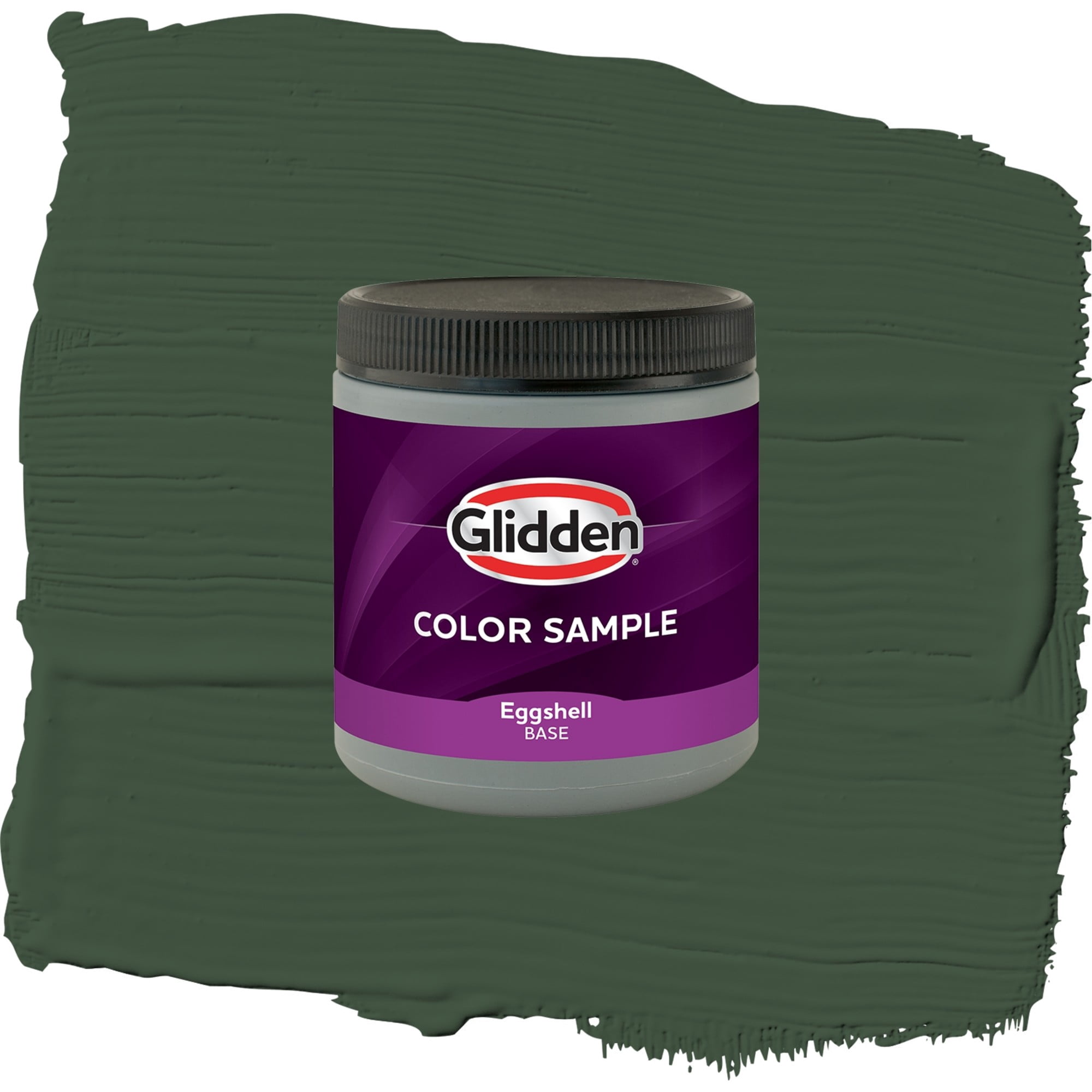 Glidden Interior Paint Color Sample Pine Forest Satin, 8 oz