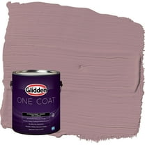 Glidden One Coat Coffee Rose / Purple Flat Exterior Paint with Primer, 1 Gallon