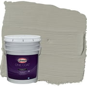 Glidden One Coat Exterior Paint and Primer, Hot Stone / Gray, 5 Gallons, Flat