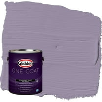Glidden One Coat Smoky Grape / Purple Flat Exterior Paint with Primer, 1 Gallon
