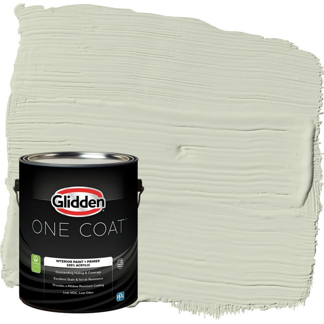 Glidden One Coat Interior Paint + Primer White Sage / Green, Eggshell