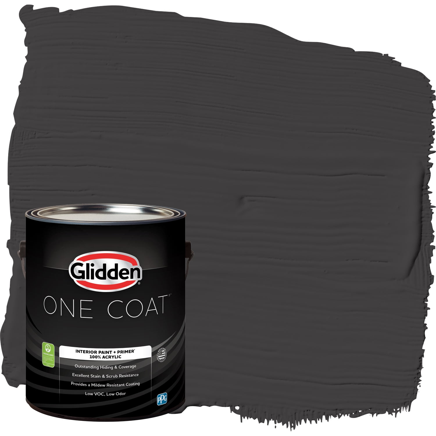 e-concreto One Coat Blackboard Paint Black + Chalk (32 onzas  líquidas), a base de agua y no tóxica, pintura de pizarra negra :  Herramientas y Mejoras del Hogar