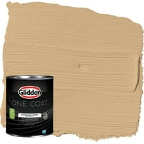 Glidden One Coat Interior Paint and Primer, Cracker Bitz / Beige, 1-Quart, Eggshell