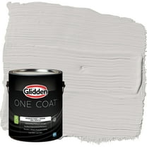 Glidden One Coat Interior Paint and Primer, Elusion / Gray, Gallon, Eggshell