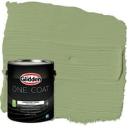 Glidden One Coat Interior Paint and Primer, Guacamole / Green, 1 Gallon, Eggshell