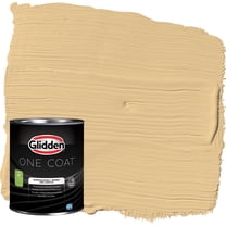 Glidden One Coat Interior Paint and Primer, Halo / Beige, 1-Quart, Eggshell