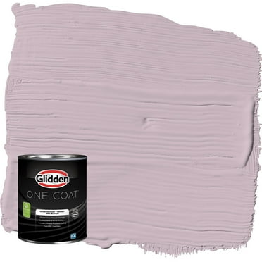 Glidden One Coat High Society / Purple Eggshell Interior Paint with Primer, 1 Quart