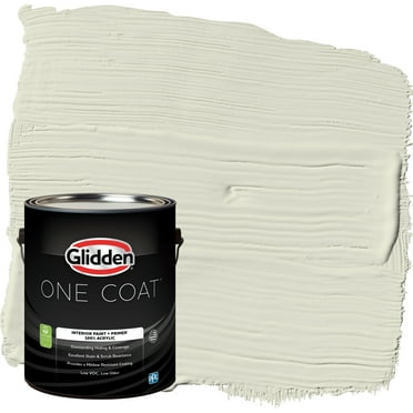 Glidden One Coat Interior Paint and Primer, Pinch of Pistachio / Green, Gallon, Eggshell