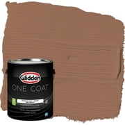Glidden One Coat Interior Paint and Primer, Prairie Fire / Brown, Gallon, Eggshell