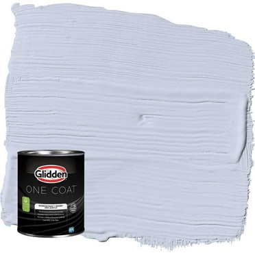 Glidden One Coat Sweet Emily / Purple Eggshell Interior Paint with Primer, 1 Quart