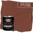 thumbnail image 1 of Glidden One Coat Warm Mahogany / Red Semi-Gloss Interior Paint with Primer, 1 Gallon, 1 of 12