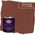 thumbnail image 1 of Glidden One Coat Warm Mahogany / Red Satin Exterior Paint with Primer, 1 Gallon, 1 of 9