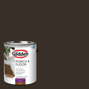Glidden Porch & Floor 1 gal. Brown Satin Interior / Exterior Paint with Primer